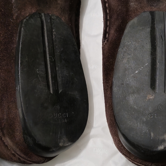 Gucci Brown Loafers - Picture 4 of 11